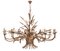 Wheat Wreath 12-Light Chandelier by Hans Kogl, 1960s 9