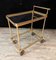Serving Cart in Brass and Gilded Bronze, 1970s 5
