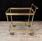 Serving Cart in Brass and Gilded Bronze, 1970s 2