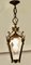 Brass and Etched Glass Lantern, 1890s, Image 4