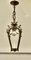 Brass and Etched Glass Lantern, 1890s, Image 1