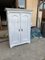 Vintage Painted Wooden Wardrobe 4