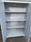 Vintage Kleiderschrank aus bemaltem Holz 8