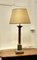 Tall Heavy Granite and Brass Corinthian Column Table Lamp, 1920s 1