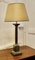 Lampada da tavolo a colonna corinzia in ottone e granito, anni '20, Immagine 4