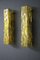 Golden Square Murano Glass Sconces in the style Mazzega, 2000s, Set of 2 13