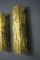 Golden Square Murano Glass Sconces in the style Mazzega, 2000s, Set of 2 8