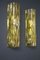 Golden Square Murano Glass Sconces in the style Mazzega, 2000s, Set of 2 15