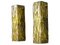 Golden Square Murano Glass Sconces in the style Mazzega, 2000s, Set of 2 1