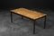 Table Basse Mid-Century en Acajou avec Motif Peint à la Main par Ole Wanscher pour Poul Jeppesens Furniture Factory, Danemark, 1960s 1