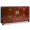 Dongbei Sideboard in Rot & Gold, 1890er 1