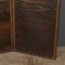 20th Century Oil Painted on Leather Room Screen, 1920s 15
