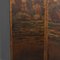 20th Century Oil Painted on Leather Room Screen, 1920s, Image 6