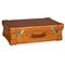 20th Century British Made Bridle Leather Suitcase, 1910s, Image 1
