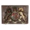 Mandat Royal Victorien du 19ème Siècle en Bois Sculpté et Peint, 1830s 1