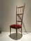 Italian High Back Chiavari Chair, 1940s 5