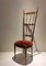 Italian High Back Chiavari Chair, 1940s, Image 1