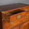 19th Century Victorian Mahogany & Brass Campaign Dresser, 1860s 16