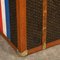 20th Century Goyard Steamer Trunk with Chevron Pattern, Paris, 1920s 61