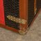 20th Century Goyard Steamer Trunk with Chevron Pattern, Paris, 1920s 39