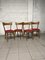 Chairs in Ico Parisi Style, 1950s, Set of 4 15