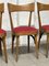 Chairs in Ico Parisi Style, 1950s, Set of 4 13