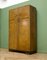 Vintage Art Deco Kleiderschrank aus Wurzelholz, 1950er 3