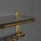 Wall Mounted Brass Coat & Hat Rack, 1930s, Image 8