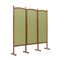 Vintage Wooden and Fabric Screen, 1960s, Image 2