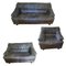 Vintage Italian Leather Sofas, Set of 3, Image 1