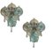 Murano Glass Disc Sconces, 1960s, Set of 2 1