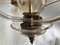 Small Czech Bohemia Chandelier with 3 Bulbs, 1950s 31