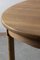 Vintage Danish Oval Oak Table, Set of 2, Image 3