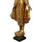Escultura de Buda de pie, años 60, madera con pan de oro, Imagen 9