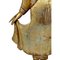 Escultura de Buda de pie, años 60, madera con pan de oro, Imagen 3