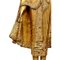 Escultura de Buda de pie, años 60, madera con pan de oro, Imagen 2
