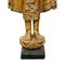 Standing Buddha Sculpture, 1960s, Wood with Gold Leaf, Image 7
