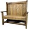 Early 19th Century Rustic Wooden Bench 10