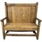 Early 19th Century Rustic Wooden Bench 1