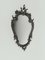 Vintage Mirror in German Silver Decorated with Flowers and Chiseled Arabesques, 1940s, Image 16