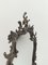Vintage Mirror in German Silver Decorated with Flowers and Chiseled Arabesques, 1940s, Image 2