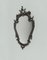 Vintage Mirror in German Silver Decorated with Flowers and Chiseled Arabesques, 1940s 8