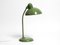 Mid-Century Modern Metal Table Lamp in Industrial Green from Kaiser Leuchten, 1950s 1