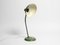 Lámpara de mesa Mid-Century moderna de metal en verde industrial de Kaiser Leuchten, años 50, Imagen 15