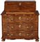 Antique Baroque Secretary in Walnut, 1840 1