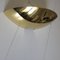 Half-Moon Wall Light in Brass, 1970 2