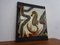 Large German Studio Ceramic Sea Horse Wall Plaque by Hausmann, 1978 2