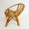 Chaise pour Enfant en Osier, France, 1960s 7