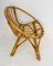 French Wicker Children's Chair, 1960s 6