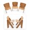 Peota Chairs by Gigi Sabadin, 1970s, Set of 3 3